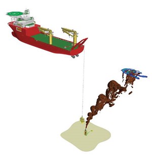 Fig. 4. Real-time plume simulation.
