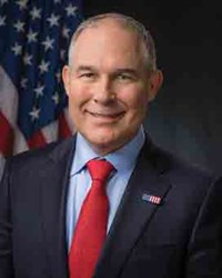 Administrator Scott Pruitt is leading EPA efforts to review the agency’s rulemaking from the last several years, to make it more oil-and-gas-friendly. Photo: EPA.