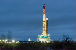 Fig. 2. World Oil predicts that drilling will rise 10% this year, in Texas District 8, in the heart of the Permian basin. Photo: Trinidad Drilling.