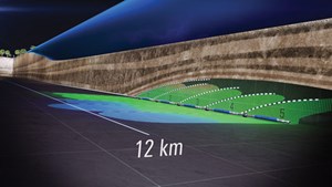 Fig. 3. The additional reach of an electric system enables very long wells with multiple controlled production intervals or multiple multilateral branches with lateral multizone control from a single main wellbore, which is inconceivable with hydraulic systems.