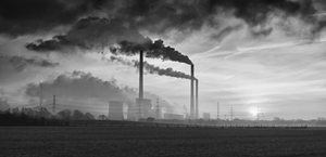 carbon pollution from a natural gas power plant