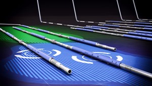 Fig. 4. All-electric systems allow for built-in sensors, and permanent downhole pressure and temperature gauges, to be distributed at strategic positions to provide reservoir and choking pressure, allowing commingling production from heterogeneous reservoir layers without crossflow while containing water production.