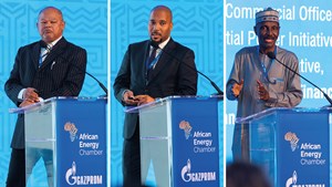 Presenters at AEC's natural gas roundtable