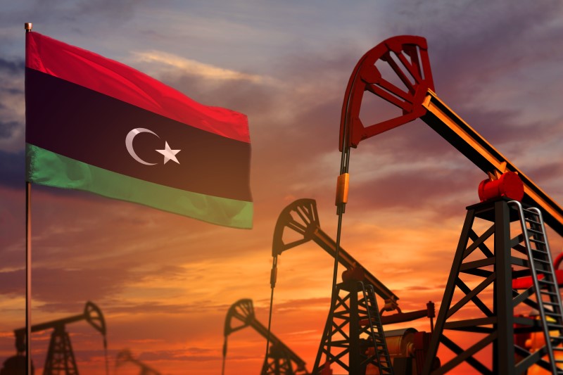Libyas oljeproduksjon opp til 800.000 fat om dagen, sier minister