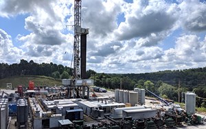 Fig. 2. Bottlenecks in pipeline takeaway capacity continue to restrict growth in the Marcellus shale, and they could put a cap on drilling for gas in the region, if the problem is not solved. Image: CNX Resources.