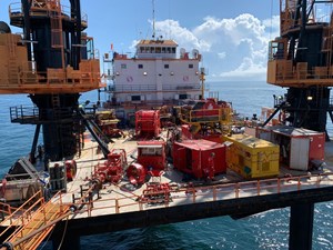 Paradigm Flow Services Flexi-Coil® pipeline remediation technology in operation