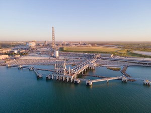 Fig. 3. The Cheniere Corpus Christi LNG terminal has exported 500 cargoes since its 2018 start-up. Image: Cheniere Energy, Inc.