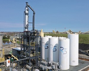 Fig. 5. Vacuum-assisted pure oil recovery from R3 Environmental Systems recovers drilling fluid and water from waste mud/cuttings and allows companies to significantly reduce the amount of virgin drilling fluid that they need to purchase, transport, and eventually dispose of.