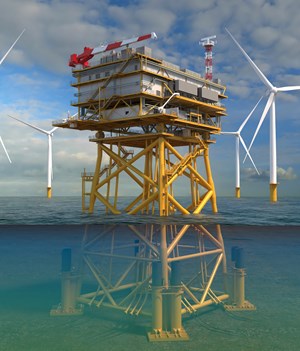 offshore wind substation platform