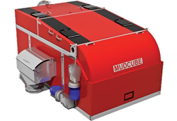 The MudCube uses an innovative vacuum conveyor separation technology for mud treatment.