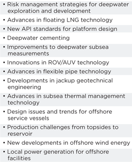 Table 2. 2012 technical programs