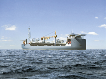 The HE FPSO is designed with redeployment in mind. The HE FPSO is designed with redeployment in mind.