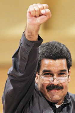 Chavez’s likely successor, Nicolás Maduro
