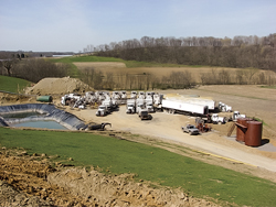 Cabot Oil & Gas has increased its frac stages per well 13.5%, while reducing the cost per stage significantly. Photo courtesy of Pennsylvania Department of Environmental Protection.