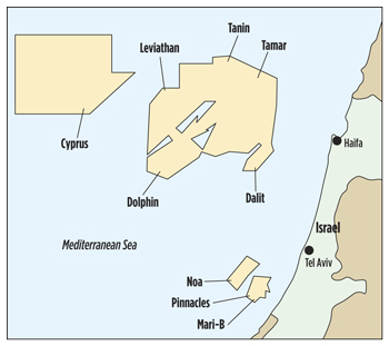 The Tamar development is the center point of Noble’s operations offshore Israel. The Tamar development is the center point of Noble’s operations offshore Israel.