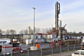 Drill site of a rig using using SCADAdrill Drill site of a rig using using SCADAdrill