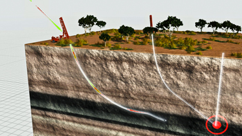 Artist conception of the Shell-CNPC Well Manufacturing System in action. Artist conception of the Shell-CNPC Well Manufacturing System in action.