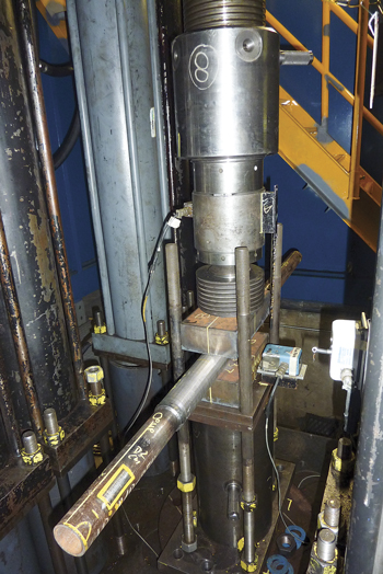 Lateral compression tests simulated the effect of downhole compaction by the reservoir formation. Test results suggest that the MazeFlo screen is as strong as a conventional wire-wrapped screen, and the compaction would not cause additional damage to the secondary screen. Lateral compression tests simulated the effect of downhole compaction by the reservoir formation. Test results suggest that the MazeFlo screen is as strong as a conventional wire-wrapped screen, and the compaction would not cause additional damage to the secondary screen.
