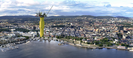 Aker Solutions has designed the world’s largest spar platform for Statoil’s development of the Aasta Hansteen field in the Norwegian Sea. The “belly spar” concept is so named, because of the increased diameter on the part of the circular hull, where condensate storage tanks are located. Aker Solutions has designed the world’s largest spar platform for Statoil’s development of the Aasta Hansteen field in the Norwegian Sea. The “belly spar” concept is so named, because of the increased diameter on the part of the circular hull, where condensate storage tanks are located.