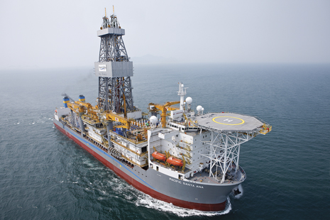 The Pacific Santa Ana is currently drilling for Chevron in the Jack/St. Malo prospect in the deepwater Gulf of Mexico. The Pacific Santa Ana is currently drilling for Chevron in the Jack/St. Malo prospect in the deepwater Gulf of Mexico.