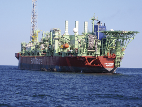 BW Offshore was responsible for managing the design, construction and installation of the BW Pioneer FPSO, the first such unit in the Gulf of Mexico.