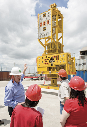 BP’s Global Deepwater Well Cap and Tooling Package can be sent by heavy-lift aircraft to any location in the world where the company operates, along with a subsea tool package that includes oil dispersant equipment and remotely operated vehicle (ROV) debris removal tools. BP’s Global Deepwater Well Cap and Tooling Package can be sent by heavy-lift aircraft to any location in the world where the company operates, along with a subsea tool package that includes oil dispersant equipment and remotely operated vehicle (ROV) debris removal tools.