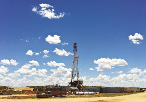 Fig. 4. Beach energy is drilling some of the early wells to test shale potential in the Cooper basin.