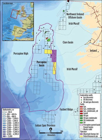 Woodside Energy is one of the larger companies to jump into the Porcupine basin in the last several years, entering into licenses operated by Bluestack Energy and Petrel Resources.