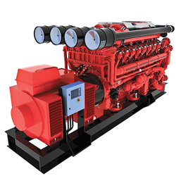 Cummin’s new 95-liter, 16-cylinder engine, rated 3,000-hp (2125 kWe) at 1,200 rpm, is the world’s most powerful high-speed diesel, according to the company. 