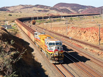 The world’s supposedly longest cargo train is reflective of the labor woes affecting Australia drillers.