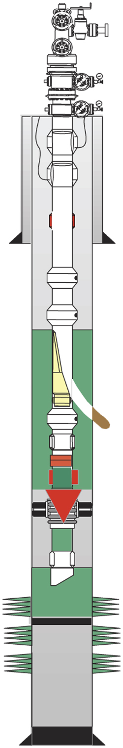Fig. 3. Pilot well #3 diagram. Fig. 3. Pilot well #3 diagram.