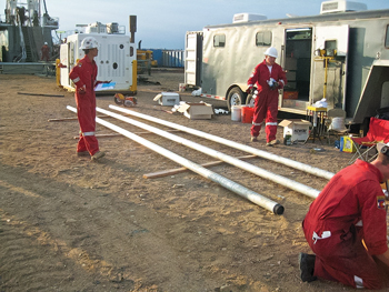 Canadian company Quest Coring recently cut a record 120 ft of 3½-in. core in a single run for an operator working in the Niobrara shale of Colorado, using its QuickCore wireline retrievable coring system. In January, Quest entered a partnership with Reservoir Group for distribution of the large-bore coring technology. Canadian company Quest Coring recently cut a record 120 ft of 3½-in. core in a single run for an operator working in the Niobrara shale of Colorado, using its QuickCore wireline retrievable coring system. In January, Quest entered a partnership with Reservoir Group for distribution of the large-bore coring technology.
