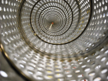 Fig. 5. Interior view of the Fiber Express Tube used to monitor temperature and strain at the sand face.33 Fig. 5. Interior view of the Fiber Express Tube used to monitor temperature and strain at the sand face.33