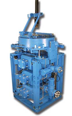 Fig. 2. Main Unit of the system, built from three BOP style bodies.