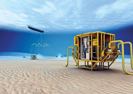 Subsea boosting offers unique and field-proven systems, aimed to provide comprehensive technical solutions to help increase efficiency in oil and gas developments worldwide. Photo courtesy of OneSubsea. Subsea boosting offers unique and field-proven systems, aimed to provide comprehensive technical solutions to help increase efficiency in oil and gas developments worldwide. Photo courtesy of OneSubsea.