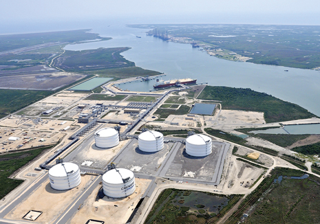 Fig. 2. Cheniere Energy’s Sabine Pass LNG terminal is awaiting a final investment decision.