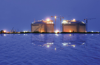 Fig. 1. India’s first LNG receiving terminal is located at Dahej, on the west coast.