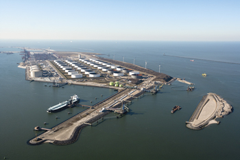 Fig. 2. GATE receiving terminal in Rotterdam was commissioned in September 2011.